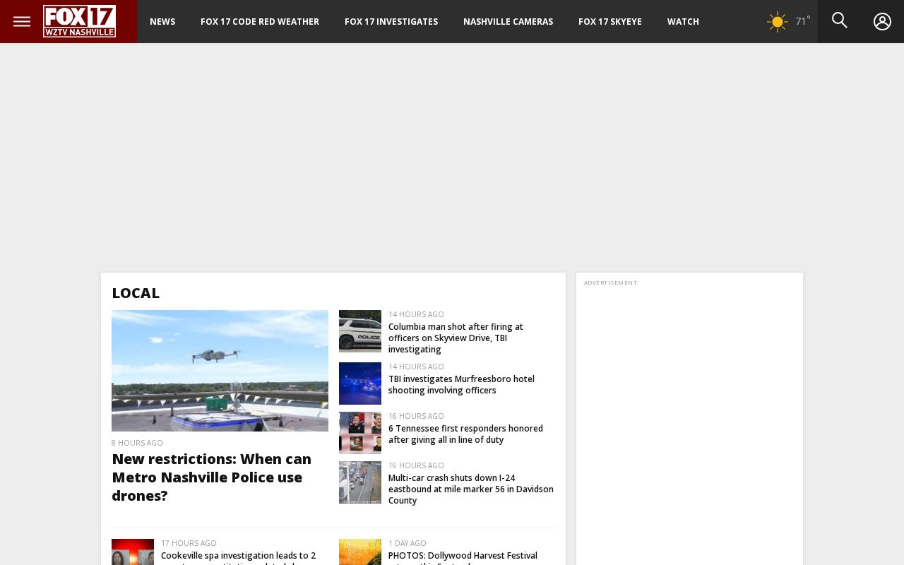 Williamson County arrest stories on FOX 17 local news